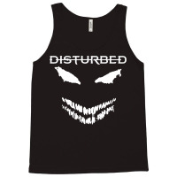 Disturbed Scary Face Candle Slim Fit Tank Top | Artistshot