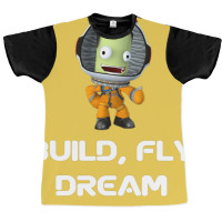 Build Fly Dream Crash ,kerbal Space Program , Kerbals , Kids Cartoon , Graphic T-shirt | Artistshot