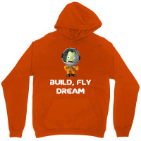 Build Fly Dream Crash ,kerbal Space Program , Kerbals , Kids Cartoon , Unisex Hoodie | Artistshot