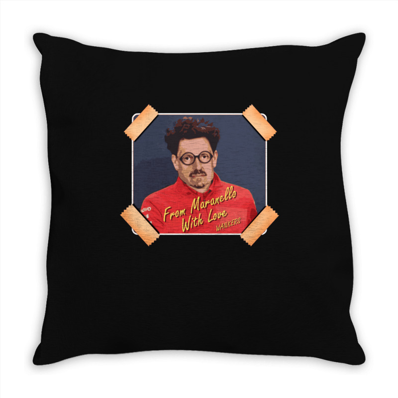 From Maranello With Love Throw Pillow | Artistshot