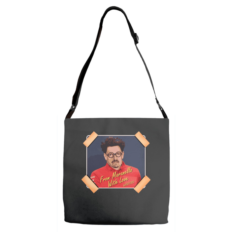 From Maranello With Love Adjustable Strap Totes | Artistshot