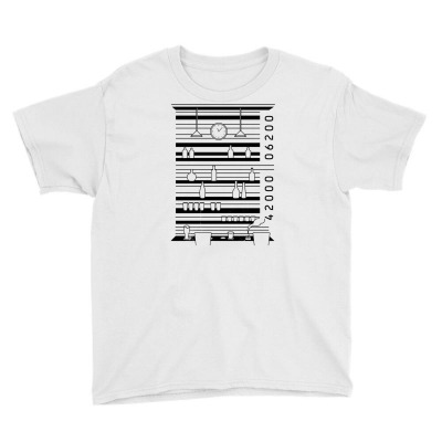 Bar Code Youth Tee Designed By Galeng