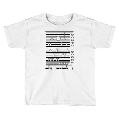 Bar Code Toddler T-shirt Designed By Galeng