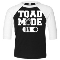 Toad Mode On Rope Skipping Workout Exercise T Shirt Toddler 3/4 Sleeve Tee | Artistshot