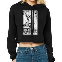 The Magician Tarot Card - Major Arcana - Fortune Telling - Occult Cropped Hoodie | Artistshot