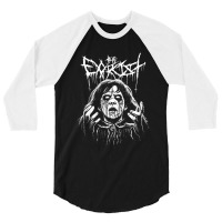 Black Metal Exorcism 3/4 Sleeve Shirt | Artistshot