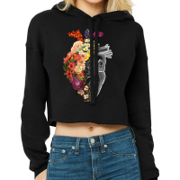 Flower Heart Spring Classic Cropped Hoodie | Artistshot