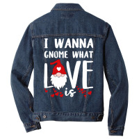 Funny 80s Gnome Valentines Day Quote  (1) (1) (1) (1) Men Denim Jacket | Artistshot