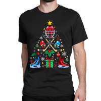 Trending Ice Hockey Christmas Ornament Tree Boys Mens Hockey Lovers Classic T-shirt | Artistshot