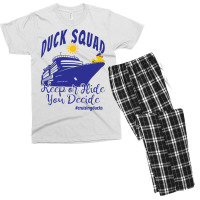 Cruising Ducks Game Duck Squad Cruise Vacation Trip Men's T-shirt Pajama Set | Artistshot