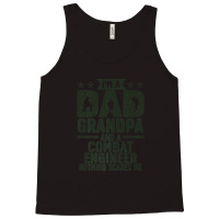 Mens I'm A Dad And Grandpa Combat Engineer Combat Engineering Premium Tank Top | Artistshot