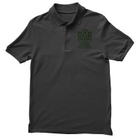 Mens I'm A Dad And Grandpa Combat Engineer Combat Engineering Premium Men's Polo Shirt | Artistshot