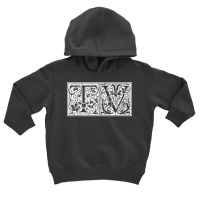 Tv   Initials T V Name Surname Onomastics Onomatology T Shirt Toddler Hoodie | Artistshot