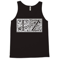 Tz   Initials T Z Name Surname Onomastics Onomatology T Shirt Tank Top | Artistshot