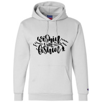 Wishin' I Was Fishin Champion Hoodie | Artistshot