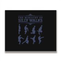 The Ministry Of Silly Walks Metal Print Horizontal | Artistshot