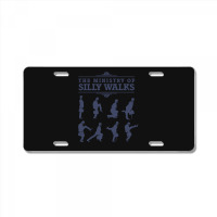 The Ministry Of Silly Walks License Plate | Artistshot