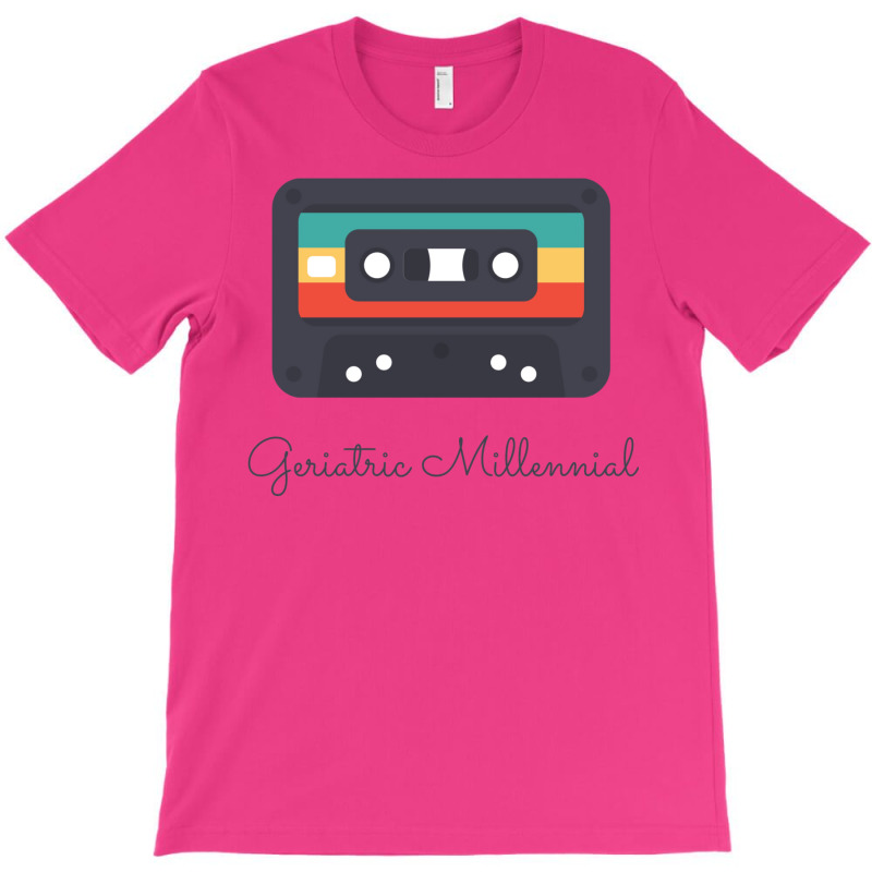 Geriatric Millennial Cassette Design Classic  (1) (1) (1) (1) T-Shirt by kaistosylinj | Artistshot