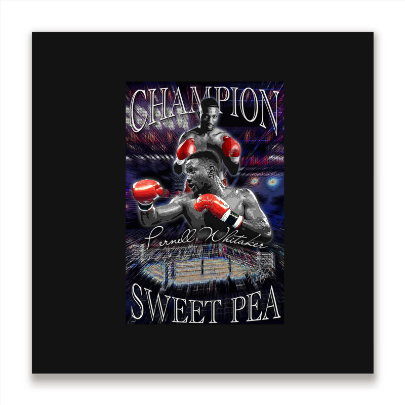 Pernell Sweet Pea Whitaker Champion D 2 Metal Print Square | Artistshot