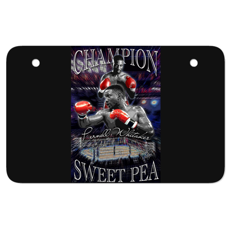 Pernell Sweet Pea Whitaker Champion D 2 Atv License Plate | Artistshot