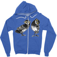 Curious Burrowing Girl Zipper Hoodie | Artistshot