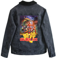 Golden Axe Classic  (1) (1) (1) Unisex Sherpa-lined Denim Jacket | Artistshot