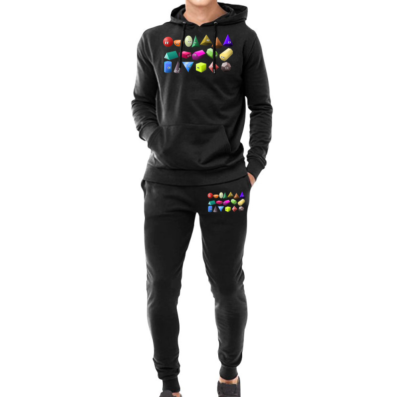 3d Shapes  The Kids Picture Show Classic Hoodie & Jogger set by embarigosineg | Artistshot