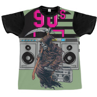 Grimreapermusicisundyingretro90smusic Classic  (1) (1) (1) Graphic T-shirt | Artistshot