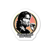 Escape From New York Retro Look Fan Design Sticker | Artistshot