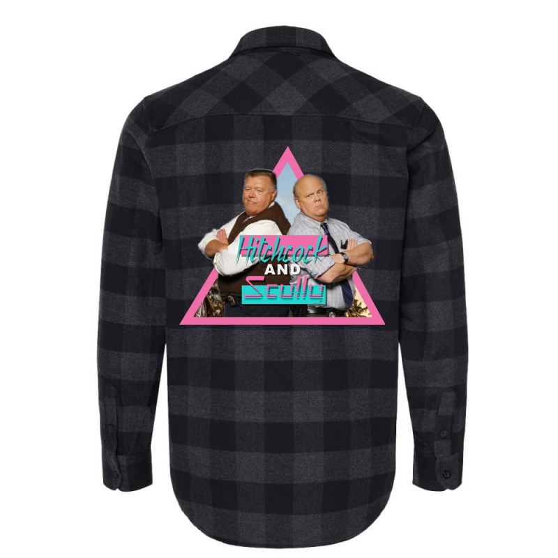 Brooklyn Nine Nine Hitchcock And Scully Retro Vintage 80s Inspired Bro Flannel Shirt | Artistshot