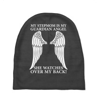 My Stepmom Is My Guardian Angel Baby Beanies | Artistshot