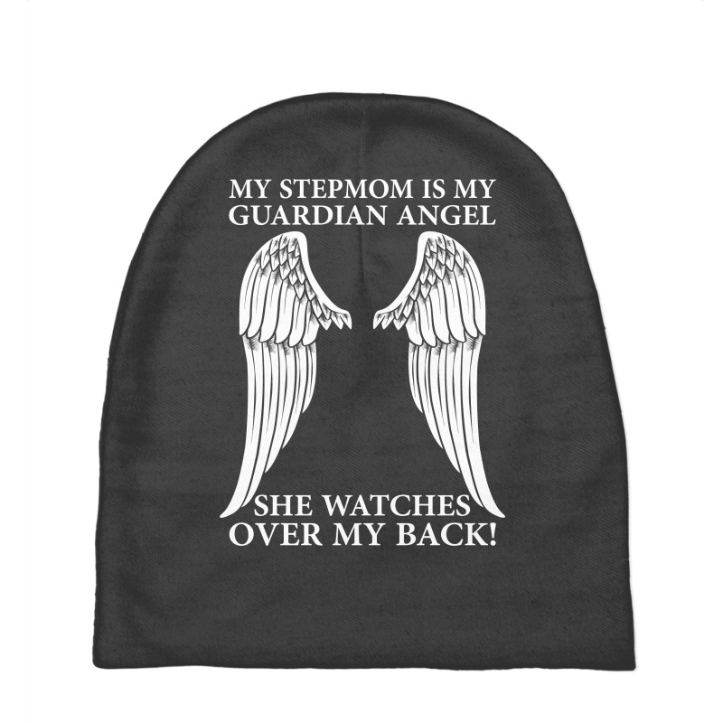 My Stepmom Is My Guardian Angel Baby Beanies | Artistshot