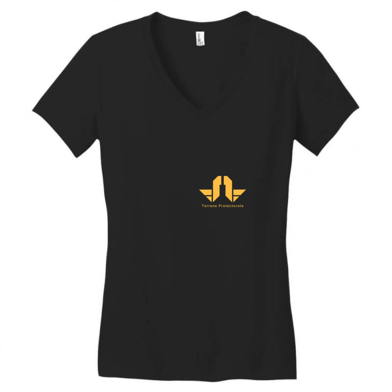 Starbound Terrenne Protectorate Women's V-Neck T-Shirt by DannyJones | Artistshot