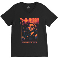 Escape From New York Snake Plissken V-neck Tee | Artistshot