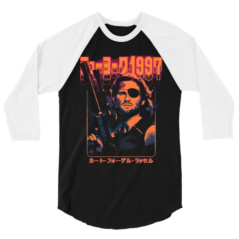 Escape From New York Snake Plissken 3/4 Sleeve Shirt | Artistshot