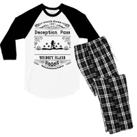 Deception Pass State Park Nature Men's 3/4 Sleeve Pajama Set | Artistshot