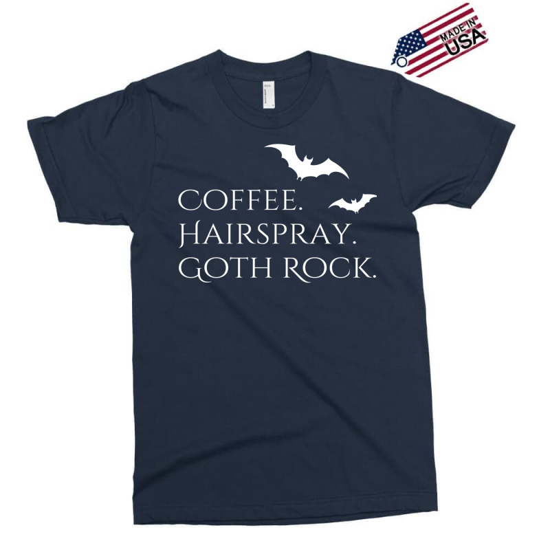 Coffee Hairspray Gothic Rock Classic  (1) (1) Exclusive T-shirt | Artistshot