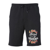 Blessed To Be Called Grandma T  Shirt Blessed To Be Called Grandma Flo Fleece Short | Artistshot