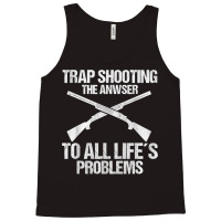 Trap Shooting Funny Skeet Shooting Clay T Shirt Tank Top | Artistshot