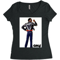 Grandmaster Flash On Action Active  (1) Women's Triblend Scoop T-shirt | Artistshot