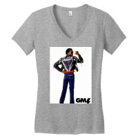 Grandmaster Flash On Action Active  (1) Women's V-neck T-shirt | Artistshot