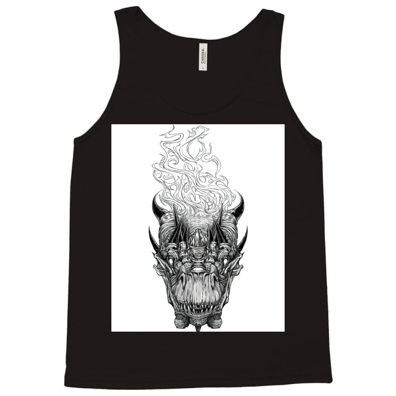 Dragon 70s Tank Top by sbusiozald | Artistshot