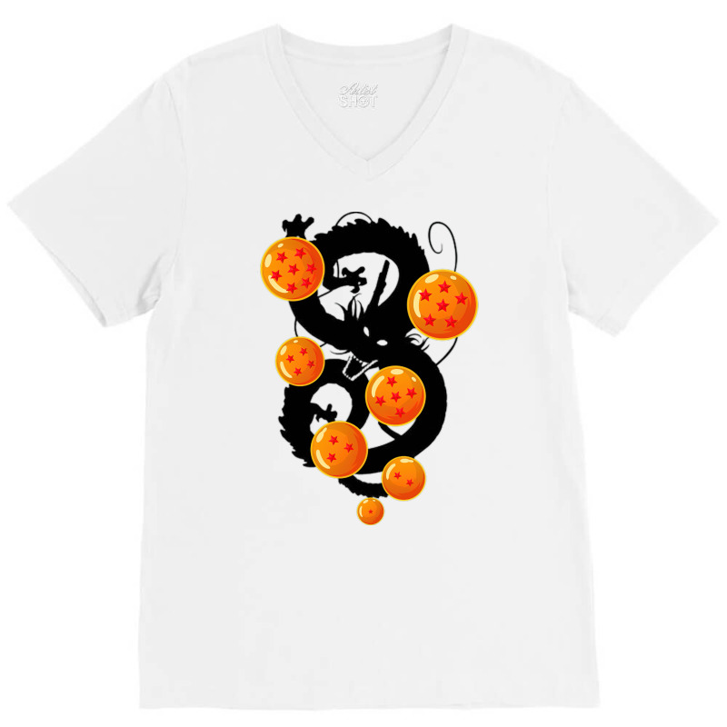 Dragonball Quote V-Neck Tee by sbusiozald | Artistshot