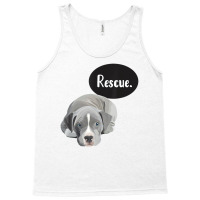 Hot Trend Rescue Dog Pitbull Draw Rescue Mom Adopt Don't Shop Tank Top | Artistshot