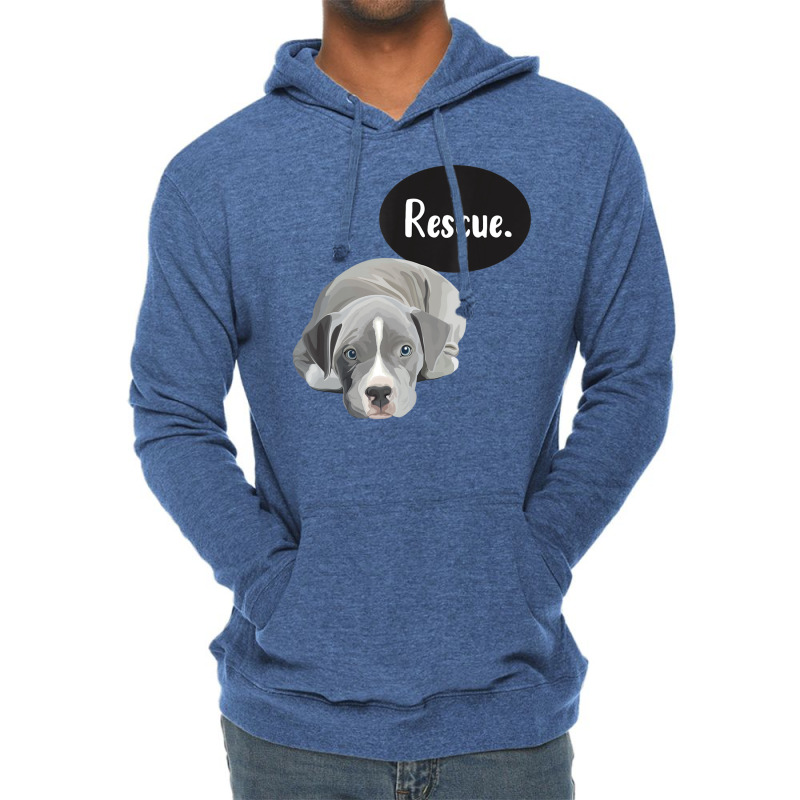 Hot Trend Rescue Dog Pitbull Draw Rescue Mom Adopt Don't Shop Lightweight Hoodie | Artistshot