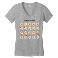 Arepa Guide Venezuela Latin Fast Retro 70s Women's V-neck T-shirt | Artistshot