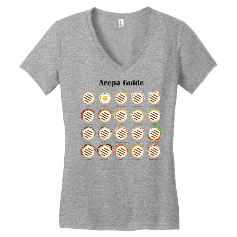 Arepa Guide Venezuela Latin Fast Retro 70s Women's V-Neck T-Shirt by baklidayamaj | Artistshot