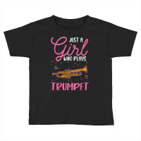 Trumpet Girl Trumpeter Trumpet Player T Shirt Toddler T-shirt | Artistshot