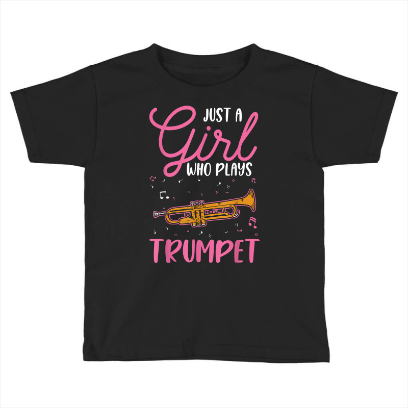 Trumpet Girl Trumpeter Trumpet Player T Shirt Toddler T-shirt | Artistshot