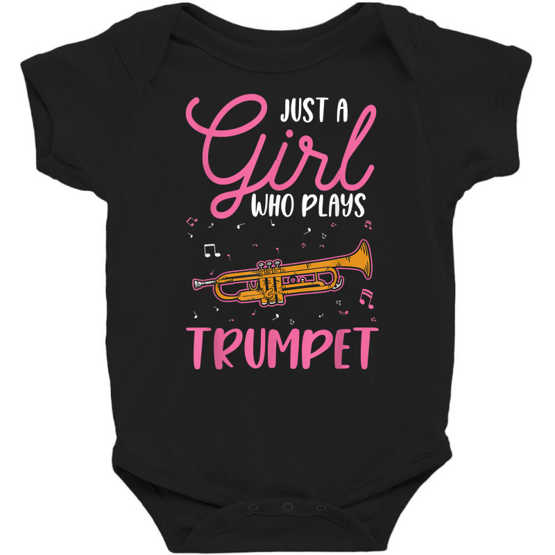 Trumpet Girl Trumpeter Trumpet Player T Shirt Baby Bodysuit | Artistshot